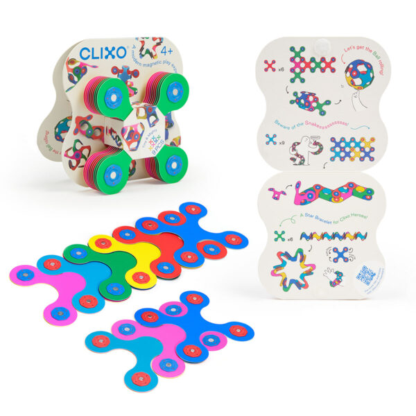 קליקסו Clixo ערכה צבעונית 9 חלקים
