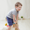 סוס נדנדה מעץ פלומינו Plan Toys