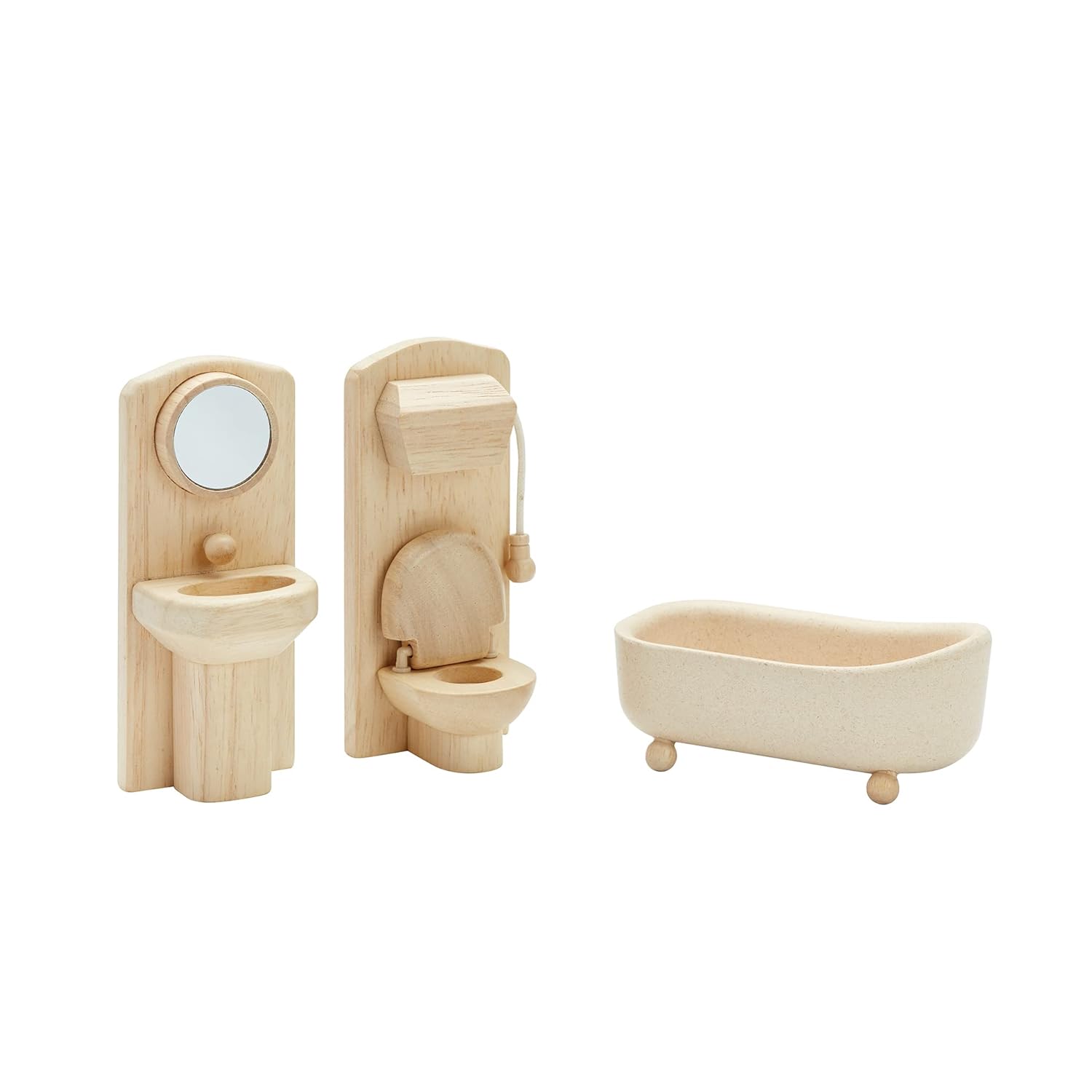 סט רהיטים מעץ לבית בובות בסגנון ויקטוריאני Plan Toys