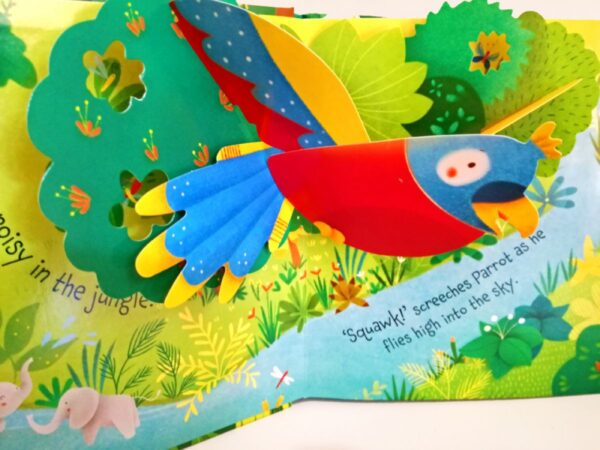 ספר תלת מימד פופ אפ ג'ונגל Usborne
