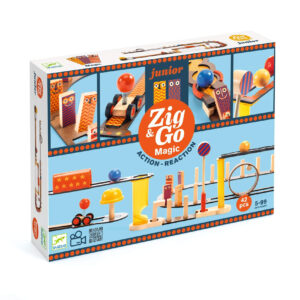 תגובת שרשרת זיג אנד גו 43 חלקים קסם Djeco
