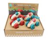 מכונית מרוץ צבעונית מעץ Linda Toys