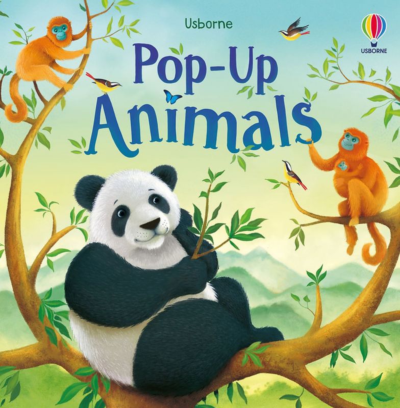 ספר תלת מימד פופ אפ חיות Usborne