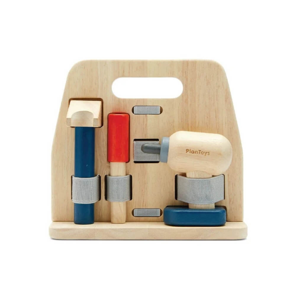ערכת כלי עבודה לנגרות מעץ Plan Toys