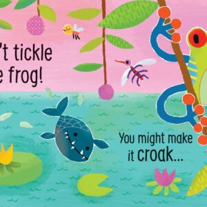 ספר מנגן מישוש וצלילים אל תדגדגו את הנמר Usborne