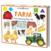 ספר פאזל שקעים חווה Priddy Books