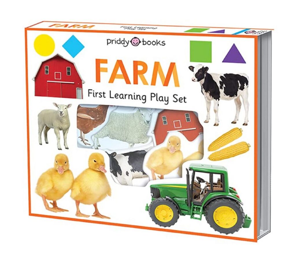 ספר פאזל שקעים חווה Priddy Books