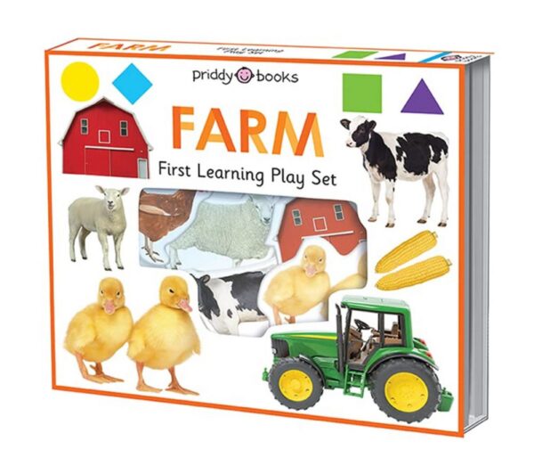 ספר פאזל שקעים חווה Priddy Books