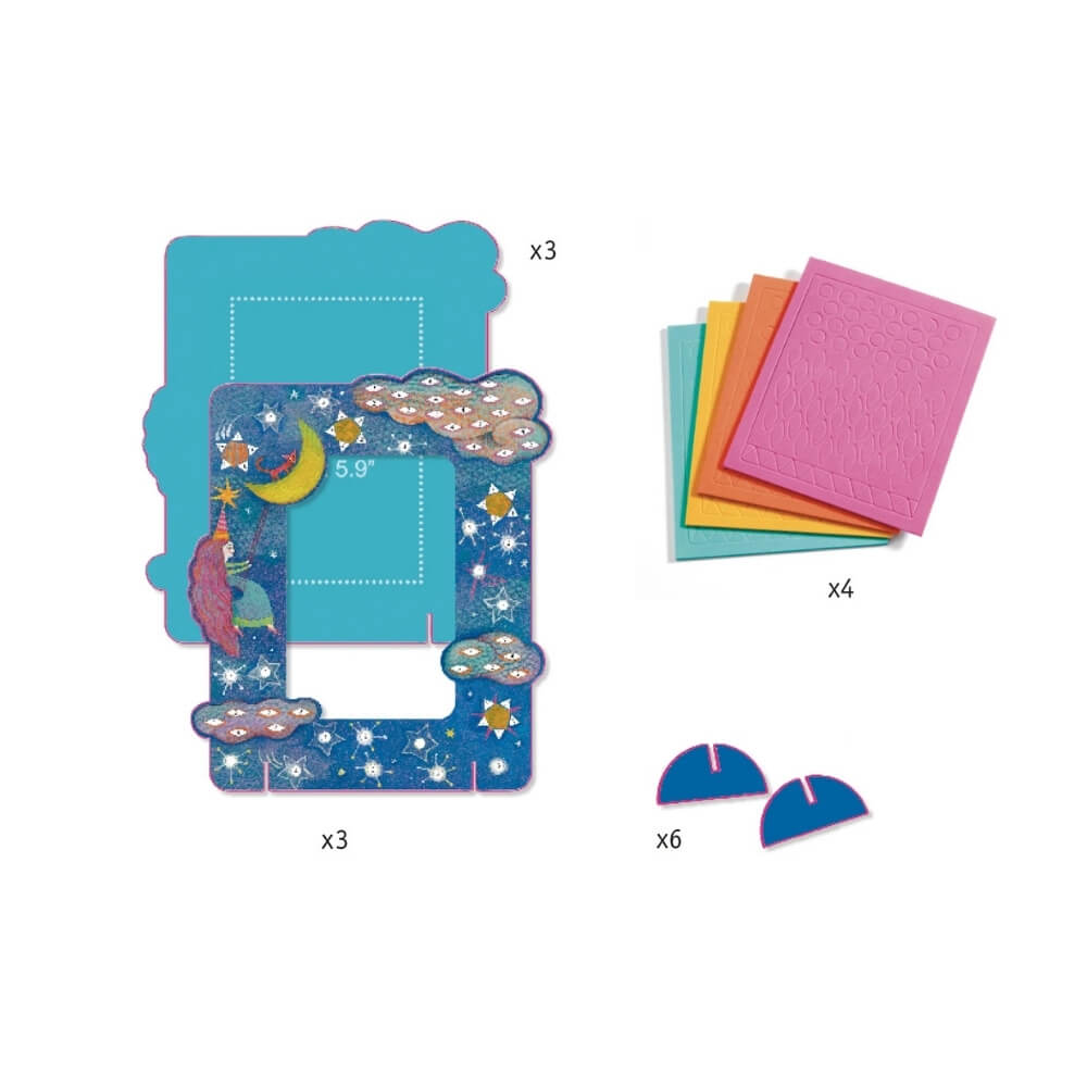 יצירה DIY מסגרות לתמונות בעיצוב פיות Djeco