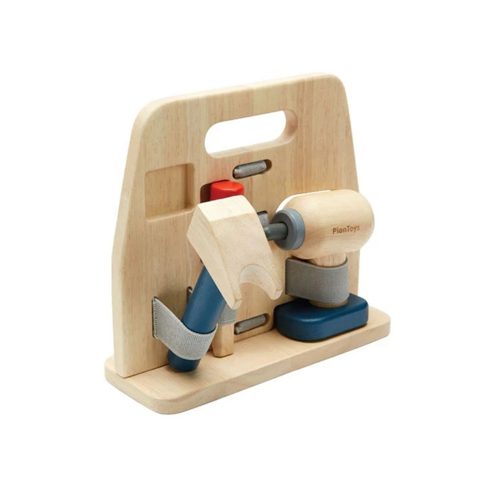 ערכת כלי עבודה לנגרות מעץ Plan Toys