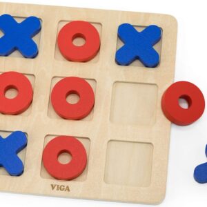 משחק איקס עיגול קלאסי מעץ VIGA