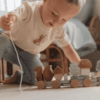 רכבת השחלות מעץ 'חברים ביער' Little Dutch