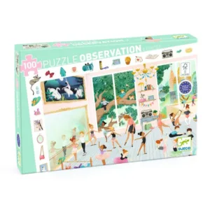 פאזל מסגרת 100 בית ספר למחול Djeco