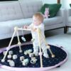 משטח פעילות ונשיאה לקטנטנים פרחים Play and Go