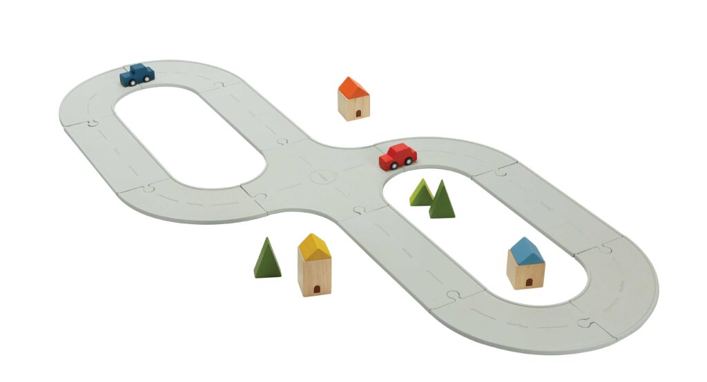 כבישים ומסילות Plan Toys