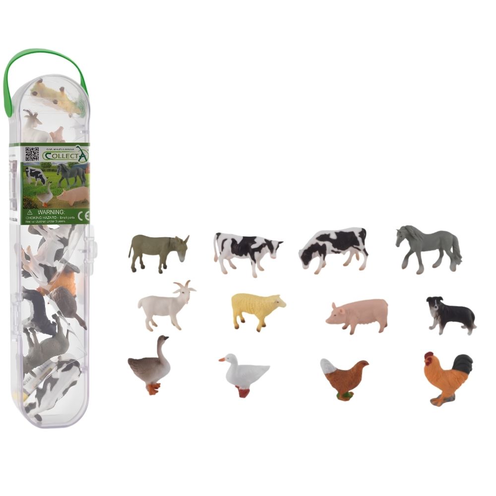 מארז טיוב חיות חווה (12 חיות) Collecta