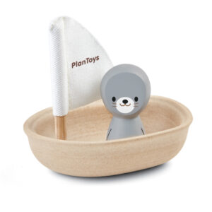 סירת מפרש כלב ים לאמבטיה Plan Toys