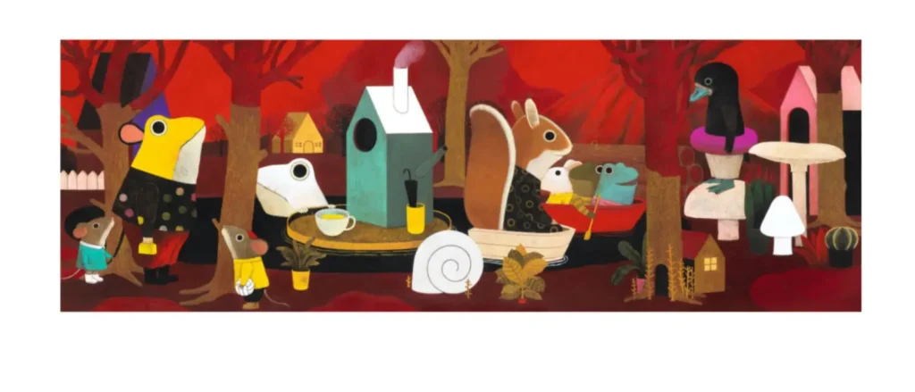 פאזל גלריה 350 וולקאניה Djeco