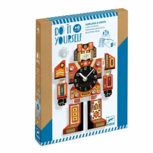 יצירה DIY שעון רובוטי Djeco