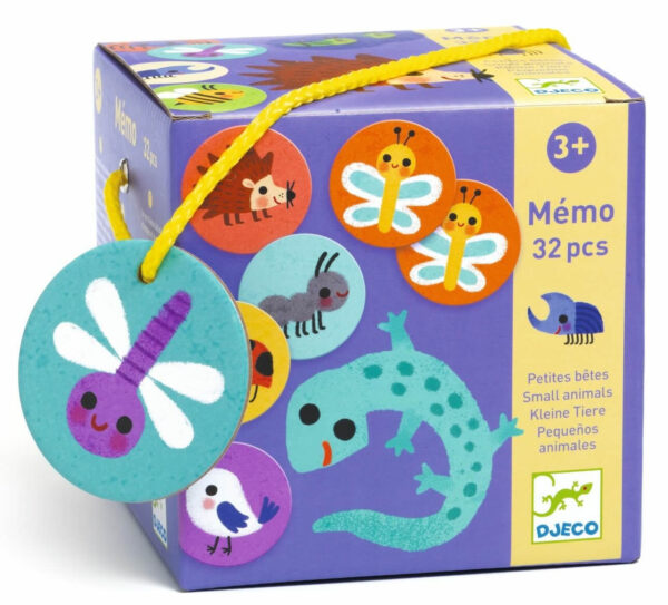 משחק זיכרון חיות קטנות Djeco