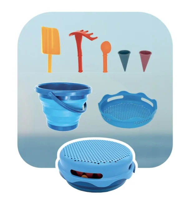ערכת 7 באחד לחוף הים כחול CompacToys
