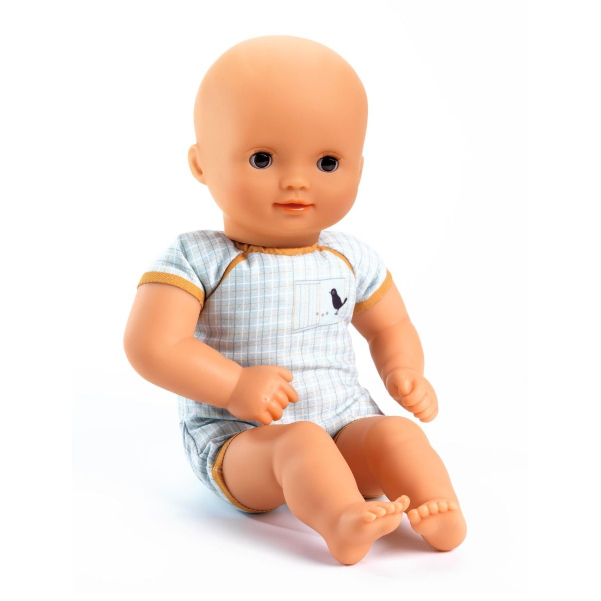 בובה קמומיל עיניים חומות מסדרת פומיאה Djeco