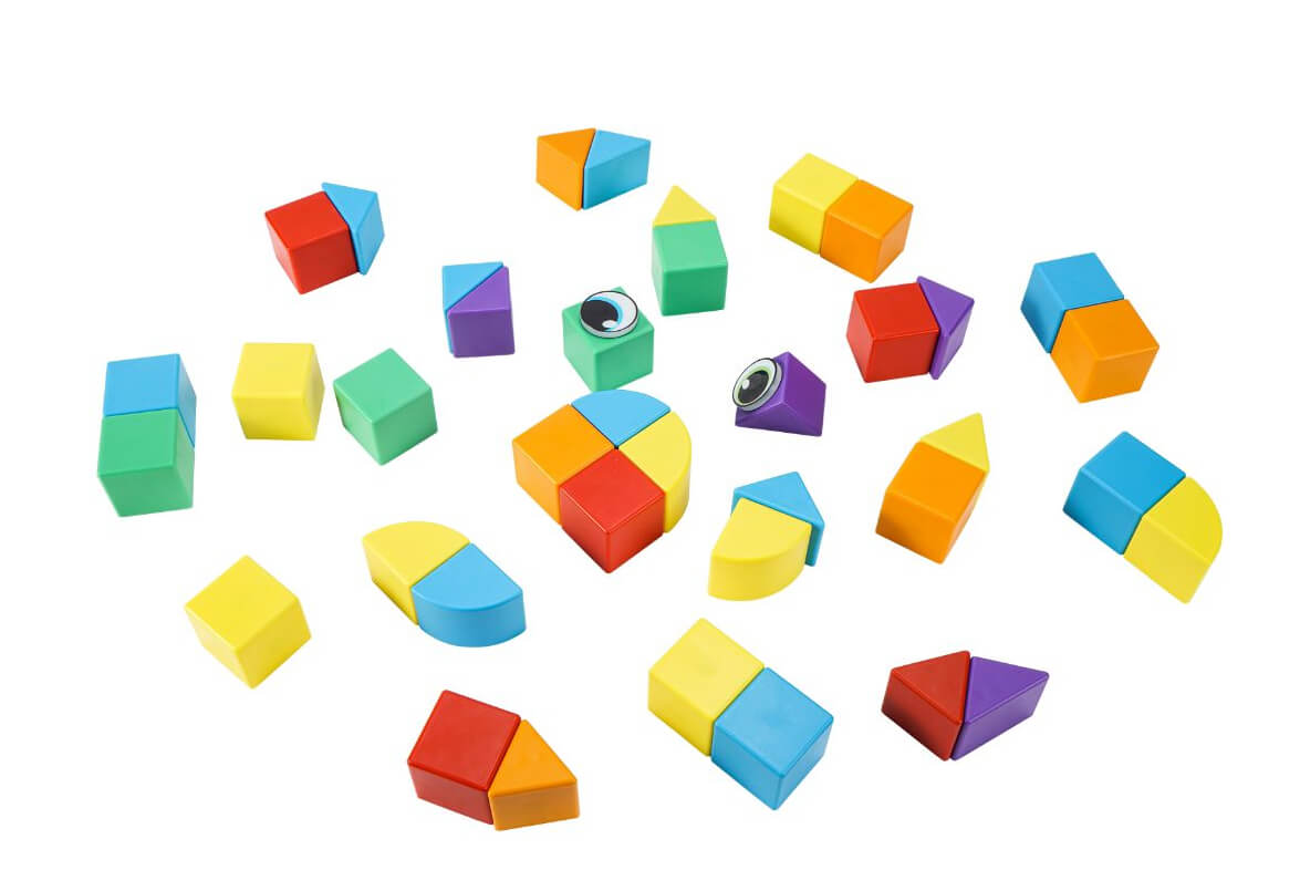 42 קוביות מגנטיות גדולות לקטנטנים Magnetic Cubes