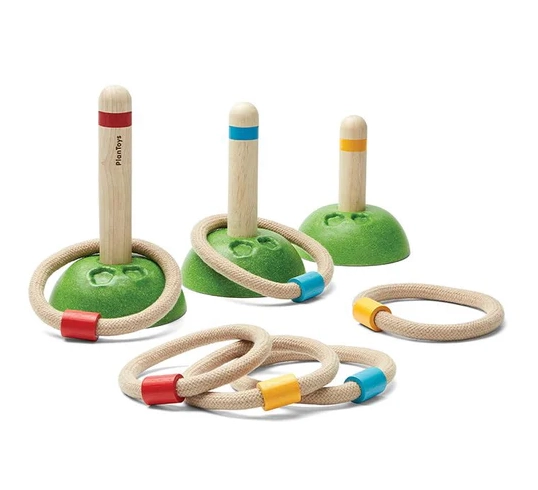 משחק קליעה למטרה מעץ Plan Toys