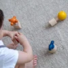משחק הברגות מעץ Plan Toys