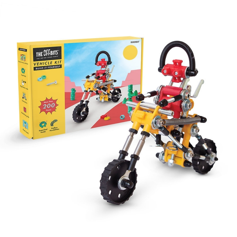 ערכת הרכבה רובוט אופנוען TheOffbits - RiderBit The OffBits