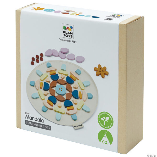 משחק מנדלה מעץ Plan Toys