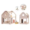 בית בובות עץ מודולרי נייד Plan Toys