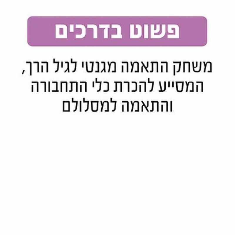 פשוט בדרכים Geoni