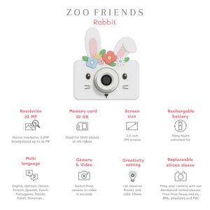 מצלמה דיגיטלית Zoo Friends ארנב THE ZOOFAMILY