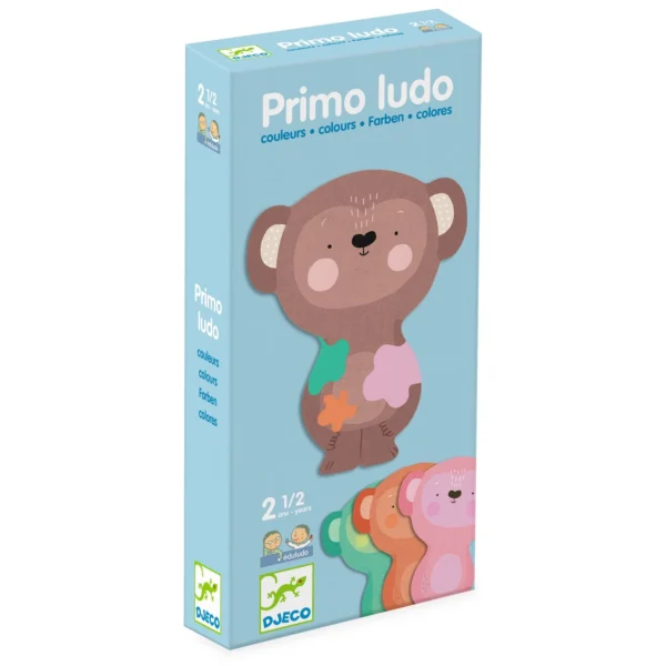 משחק לימודי ראשוני צבעים Djeco