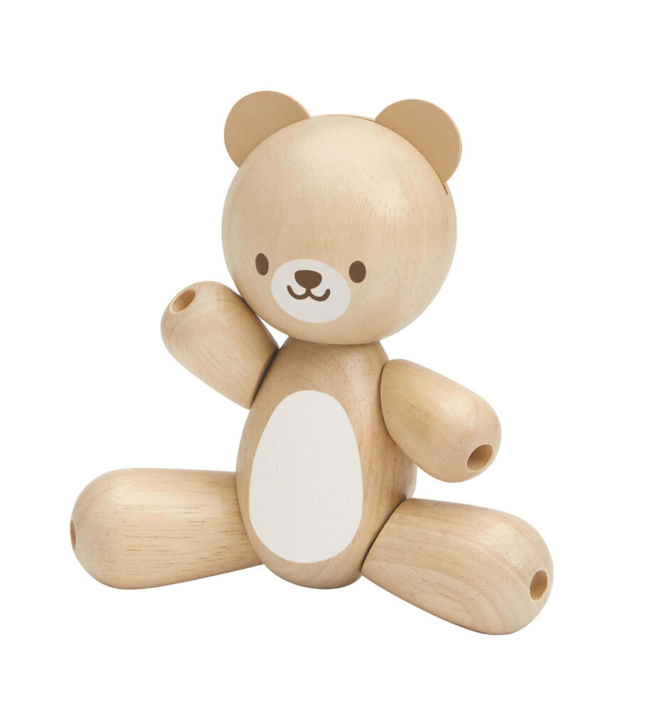 דמות משחק מעץ - דובי - PlanToys Plan Toys