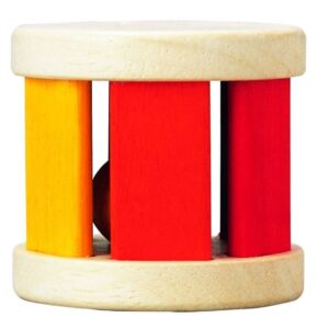 רעשן מתגלגל מעץ Plan Toys