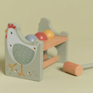 הך פטיש מעץ 'תרנגול מטיל ביצים' Little Dutch