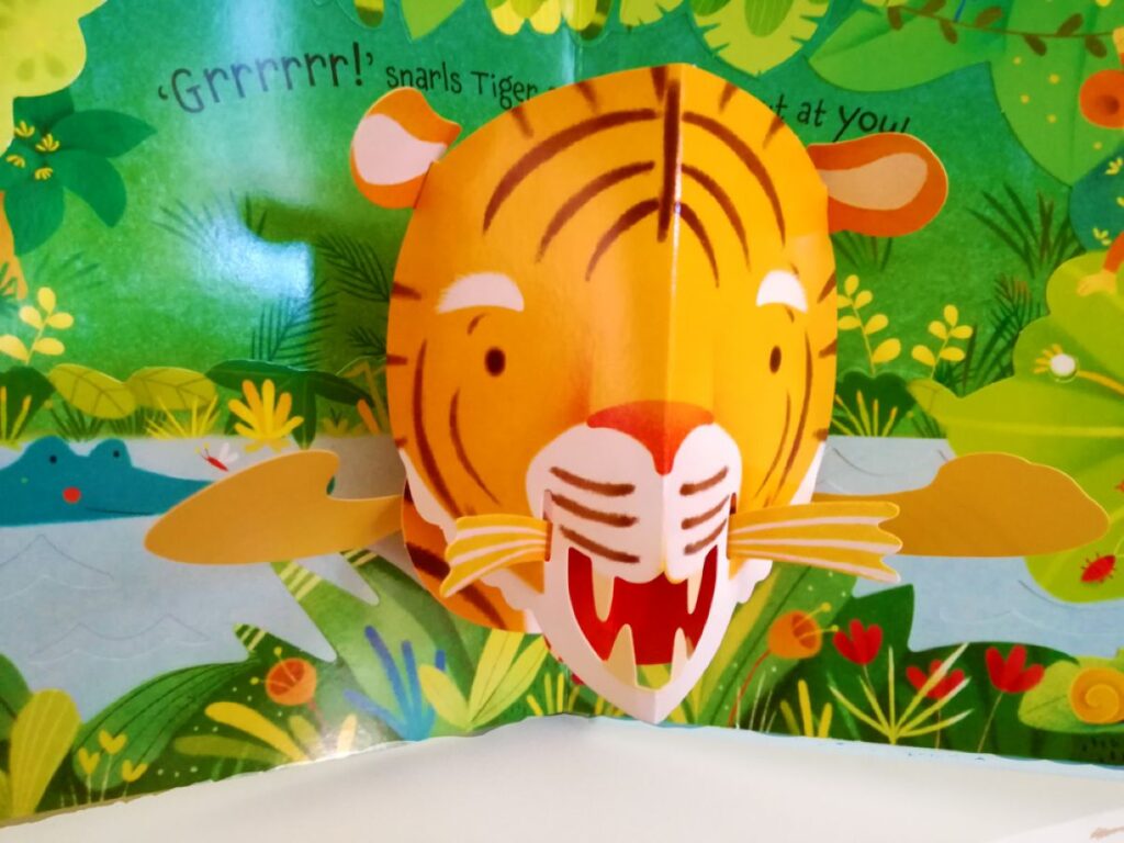 ספר תלת מימד פופ אפ ג'ונגל Usborne
