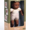 בובה כהה עם עיניים כחולות מסדרת פומיאה Djeco