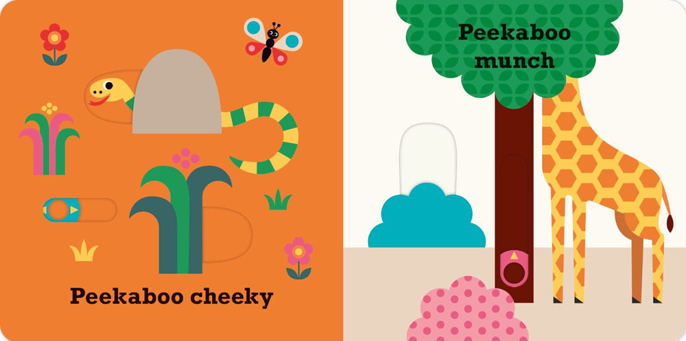 ספר הזזה מי מציץ אריה Nosy Crow