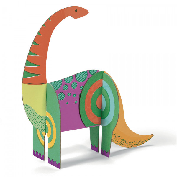 יצירה DIY בתלת מימד דינוזאורים Djeco