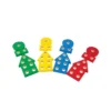 השחלה מיון גיאומטרי צבעוני Plan Toys