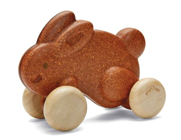דחוף את הארנב חום - PlanToys Plan Toys
