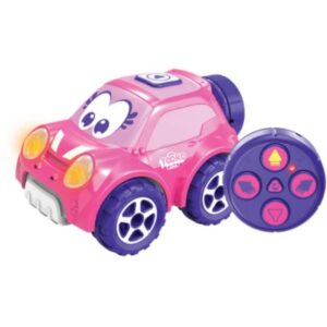 מכונית שלט פעלולים עם מצב עקוב אחרי ורוד Silverlit