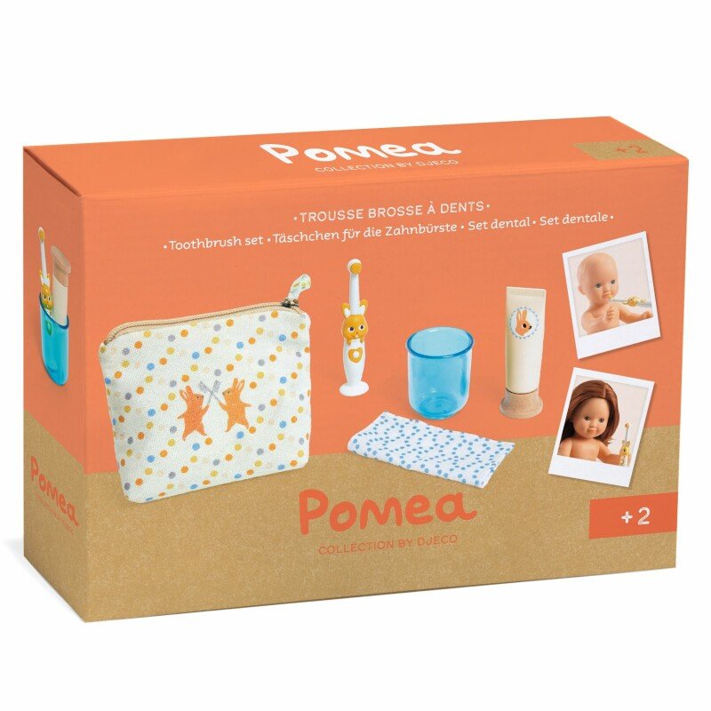 ערכת צחצוח שיניים לבובות POMEA Djeco
