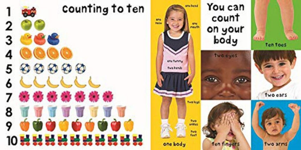 ספר גדול של 100 מספרים ראשונים Priddy Books