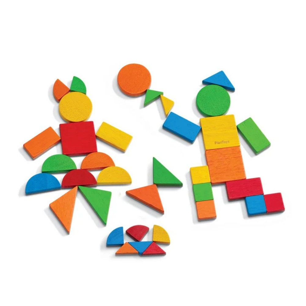 קופסת מוזאיקה מונטסורי Plan Toys