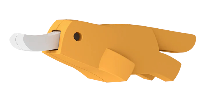 הרכבה ברווזון מגנטי עם שלד וסביבת מחיה 3D Halftoys