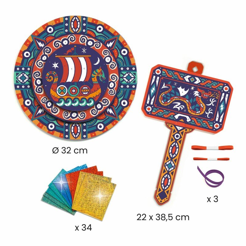 יצירה DIY ויקינגים Djeco